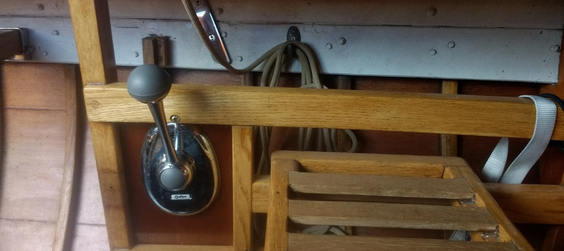 Skarpsno detail wooden interior
